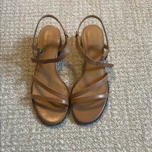 Women's Tan Strappy Sandals - Madewell